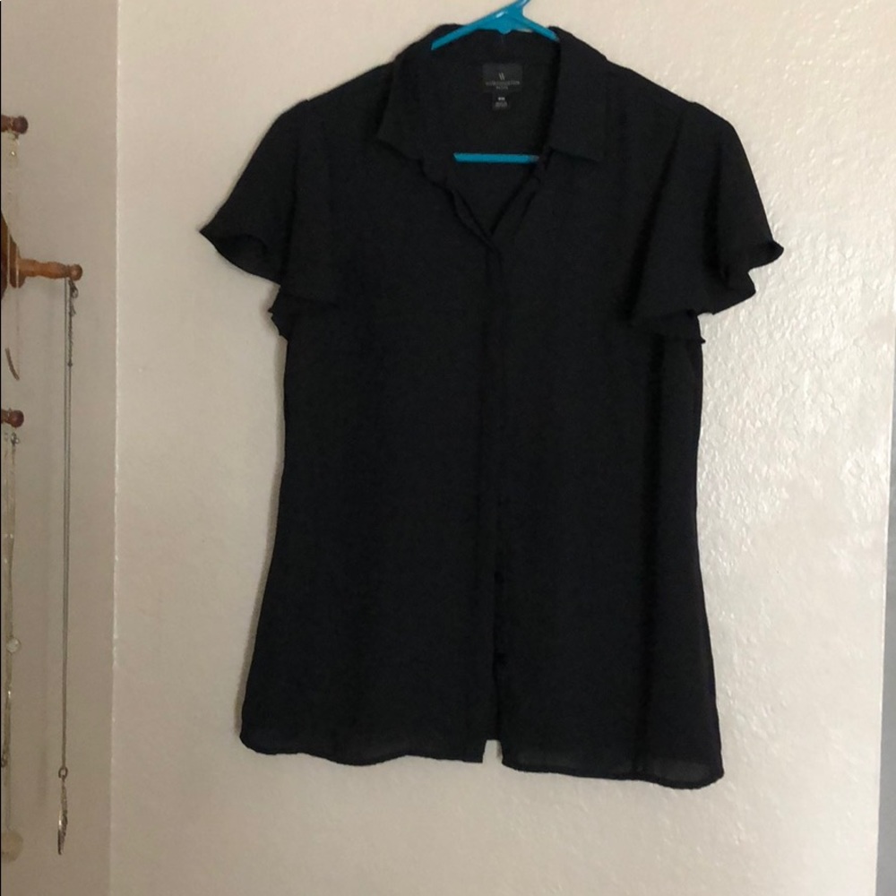 Professional Black Blouse